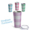 Springtime Gingham Tumbler